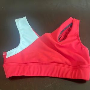 Five Dancewear red/white bra top